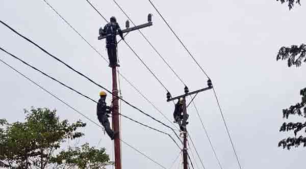 PLN Listriki 9 Desa di Kaltimra