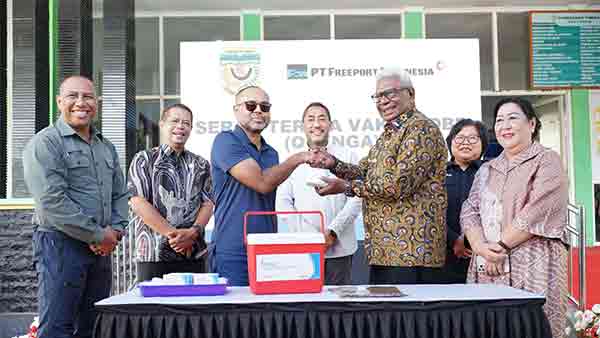 PTFI 6000 Dosis Vaksin Demam Berdarah