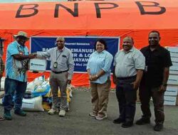 PTFI Beri 2,3 Ton Bantuan ke Warga Terdampak Bencana, Pemkab Jayawijaya Apresiasi