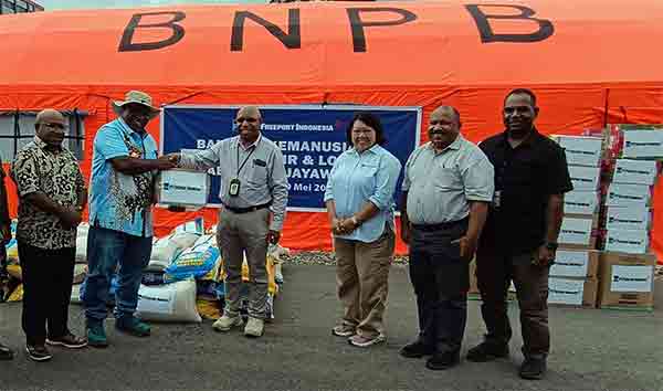 PTFI Beri 2,3 Ton Bantuan ke Warga Terdampak Bencana, Pemkab Jayawijaya Apresiasi 1 PTFI Korban Bencana Wamena2