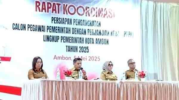 Pemkot Ambon Rakor Persiapan Angkat PPP3