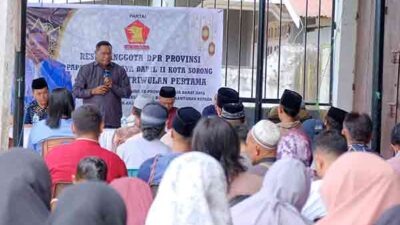 Reses I DPRP PBD 2025, Petrus Nauw Belanja Masalah di Dapilnya