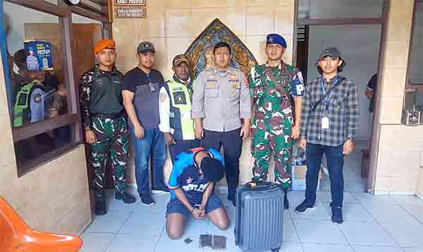 Polisi Tangkap Oknum PTFI bawa ganja