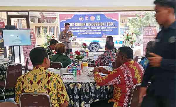 Polres Biak FGD 3 Masalah Hukum Anak