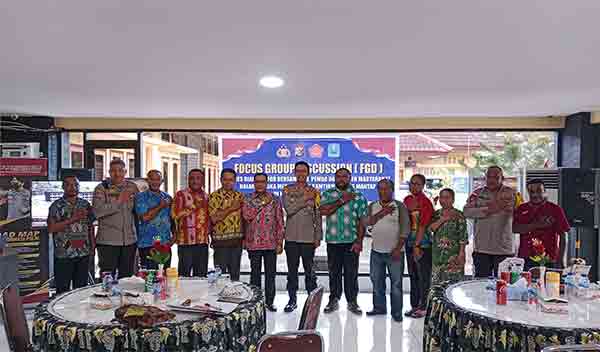Polres Biak Kembali Gelar FGD, Bahas Kamtibmas dan Masalah Hukum Anak 2 Polres Biak FGD 3