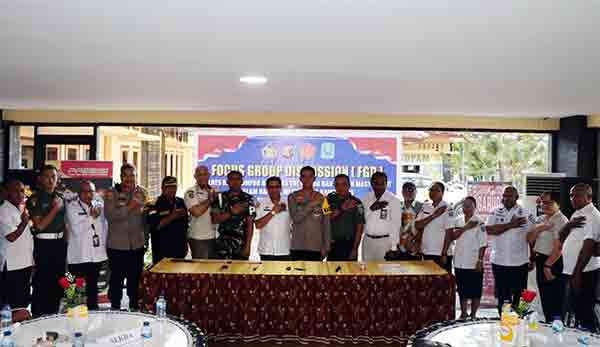 Polres Biak Numfor Gelar FGD