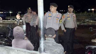 Polresta Ambon Patroli Malam