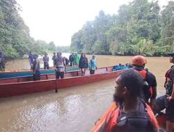 Buaya Terkam Satu Orang di Sungai Klamono, Korban Belum Ditemukan