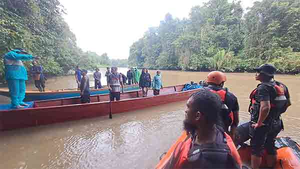 SAR KPP 01 Sorong Cari Warga Diterkam Buaya