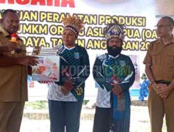 DPMPTSP PBD Bantu 12 UMKM OAP Peralatan Produksi, Wagub Tegaskan Soal Prioritas
