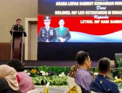 Pisah Sambut Dandim Ambon, Wali Kota Apresiasi Pengabdian Kolonel Leo Sinaga