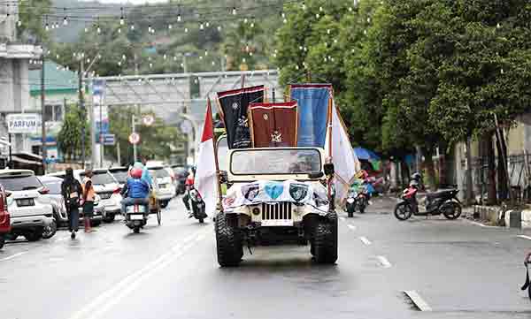 BKKBN Maluku Kirab Bangga Kencana 2025