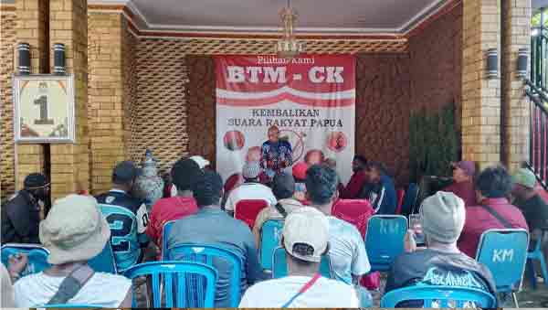 BTM Dukungan Relawan Akar Rumput Papua