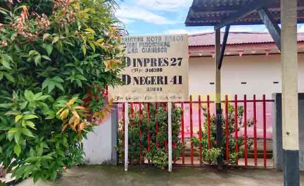 Banjir di SD Inpres 27 41 Ambon