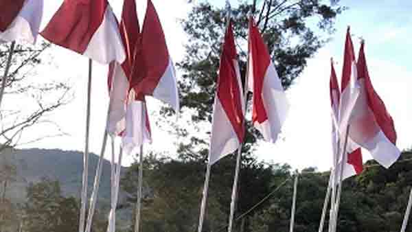 Bendera Merah Putih Korericom