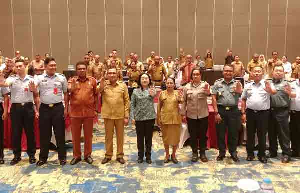 DP3AKB Gelar Rembuk Stunting, Dihadiri Ketua DPRK Biak 2 DP3AKB Biak Rembuk Stunting2