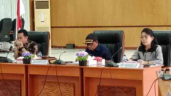 Komisi III DPRK Biak Gelar RDP Bahas Progres Event Biak Munara Wampasi 2025 2 DPRK Biak BMW 2025 2