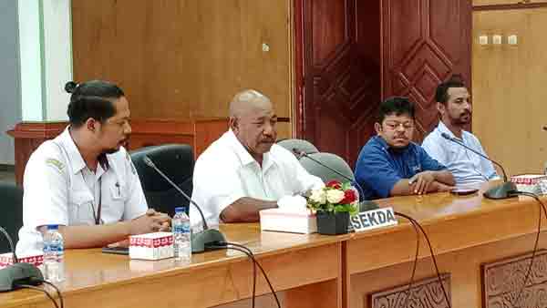 Komisi III DPRK Biak Gelar RDP Bahas Progres Event Biak Munara Wampasi 2025 3 DPRK Biak BMW 2025 3
