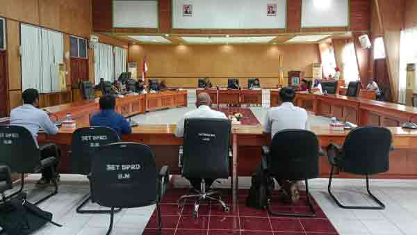 Komisi III DPRK Biak Gelar RDP Bahas Progres Event Biak Munara Wampasi 2025 1 DPRK Biak BMW 2025