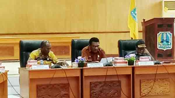 DPRK Biak Gelar Paripurna Tetapkan Struktur Kelompok Khusus-AKD, Ini Daftarnya 2 DPRK Biak Paripurna Internal Kelompok kekhususan AKD