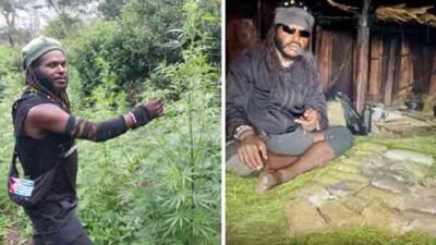 Egianus Kogoya Bisnis Ganja