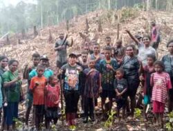 Legislator Biak Peggy Kafiar Hadiri Giat Penanaman Bibit Rica di Kampung Wouna