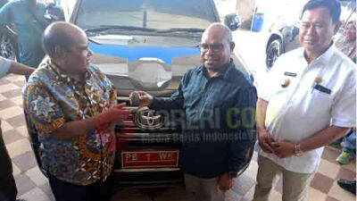 Eks Wali Kota Sorong Kembalikan Mobil Dinas, Lobat Apresiasi: Patut Dicontoh