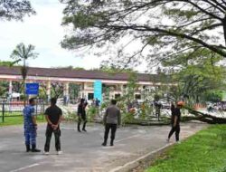 Lanud Pattimura Gandeng BPBD Ambon Korve Massal Demi Jaga Keselamatan Masyarakat