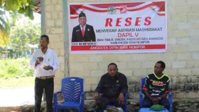 Leo Rumpaidus Serap Aspirasi di Pulau Pai, Warga Keluhkan Pengelolaan Dana Kampung