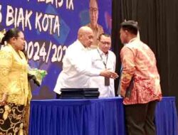 Lepas Kenang Siswa Kelas IX SMPN 3 Biak Kota Tahun 2024/2025 Berlangsung Meriah