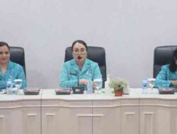 TP-PKK Ambon Gelar Rakor, Lisa Wattimena Dorong Pembentukan Dasa Wisma