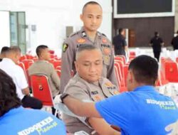 Hari Bhayangkara ke 79: Polda Maluku-Polresta Ambon Gelar Bakti Kesehatan Serentak