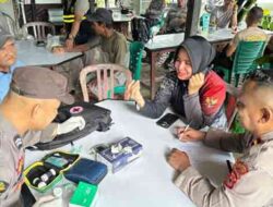 Dokkes Polresta Ambon Gelar Pemeriksaan Kesehatan Gratis, Sasar Tukang Ojek