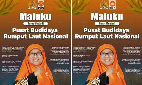 Maluku Harus Jadi Pusat Budidaya Rumput Laut Nasional 1 Saadiah Ukuputty Maluku Jadi Pusat Rumput Laut