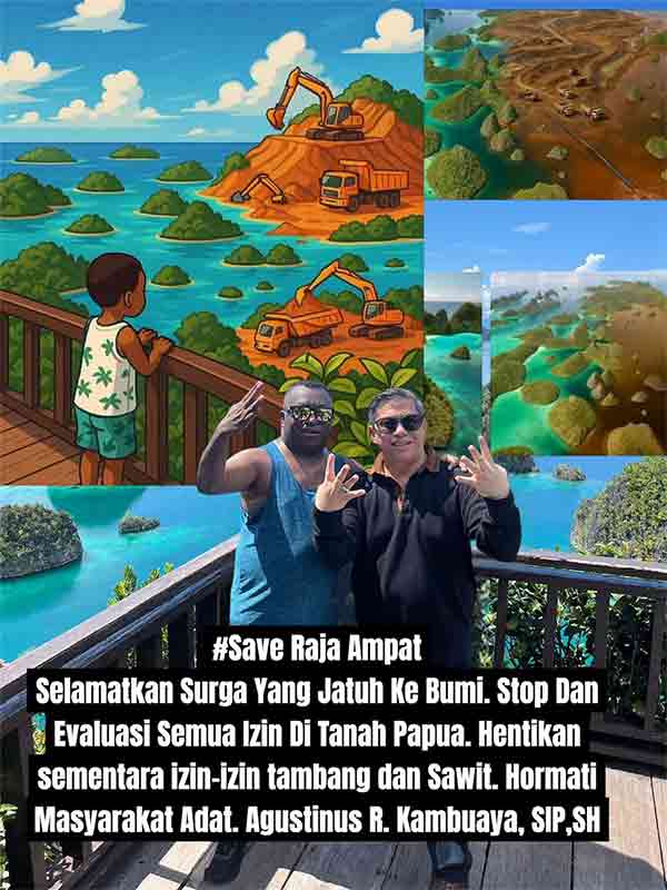 Seruan Selamatkan Raja Ampat Surga Kecil Yang Jatuh ke Bumi 2 Save R4