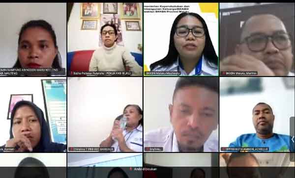 BKKBN Maluku Fokus Perkuat Kampung KB, Tingkatkan Aspek Kualitas-Pelaporan 2 BKKBN Maluku Sosialisasi Perkuat Kampng KB