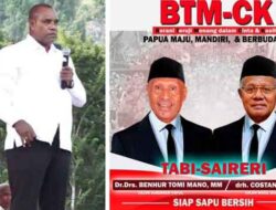 Kembali Tegaskan Dukung BTM-CK, Yermias Bisai: Ini Soal Harga Diri Masyarakat Saireri