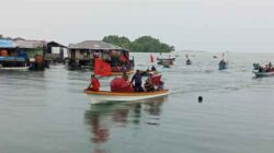 Terobos Cuaca Buruk, BTM Sapa Masyarakat se-Distrik Kepulauan Aruri di Sowek 19 BTM Kampung Sowek