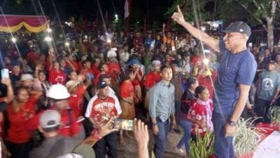 Sapa Masyarakat di Sorendiweri, BTM : Kemenangan Ada di Tangan Rakyat