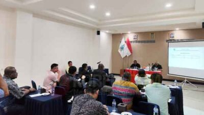 Rapat Perdana : Tim Pansus LKPJ DPRP PB Bahas Dua Agenda Ini