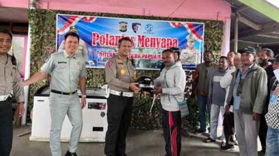 Ditlantas POLDA PB Ops Patuh Mansinam 2025