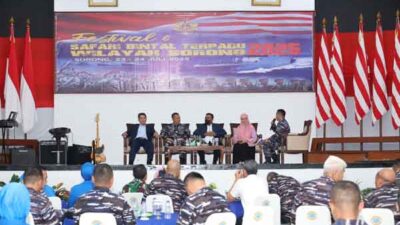 Festival Bintal Terpadu AL di Sorong