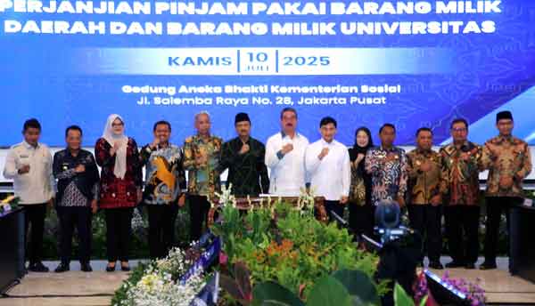 Gubernur Maluku Hadiri Teken Pinjam Pakai BMD Dukung Sekolah Rakyat 1 Gub HL Teken Pinjam Pakai BMD Skolah Rakyat