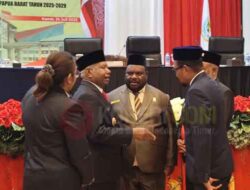 Gubernur Serahkan Raperda RPJMD 2025-2029, DPRP PB Mulai Bahas