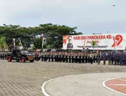 Pimpin Upacara Hari Bhayangkara ke 79, Kapolda Papua Barat Tegaskan Komitmen Polri