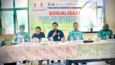 Jangkau Wilayah Terpencil, BPJS Kesehatan Sosialisasikan Program JKN di Distrik Yembun dan Selemkai