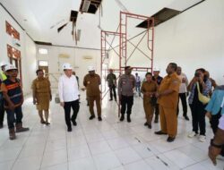 Pj Gubernur Tinjau Sekolah Rakyat di Sarmi: 30 Juli Siap Digunakan