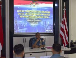 Disinfolahta Koarmada III Gelar Latihan Operator Sistem Komunikasi Digital NCW