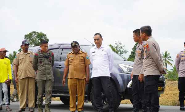 Itwasum Polri Tinjau Lahan Tanam Jagung Manokwari