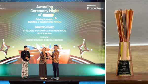 KIlang Kasim Penghargaan Gender Equality